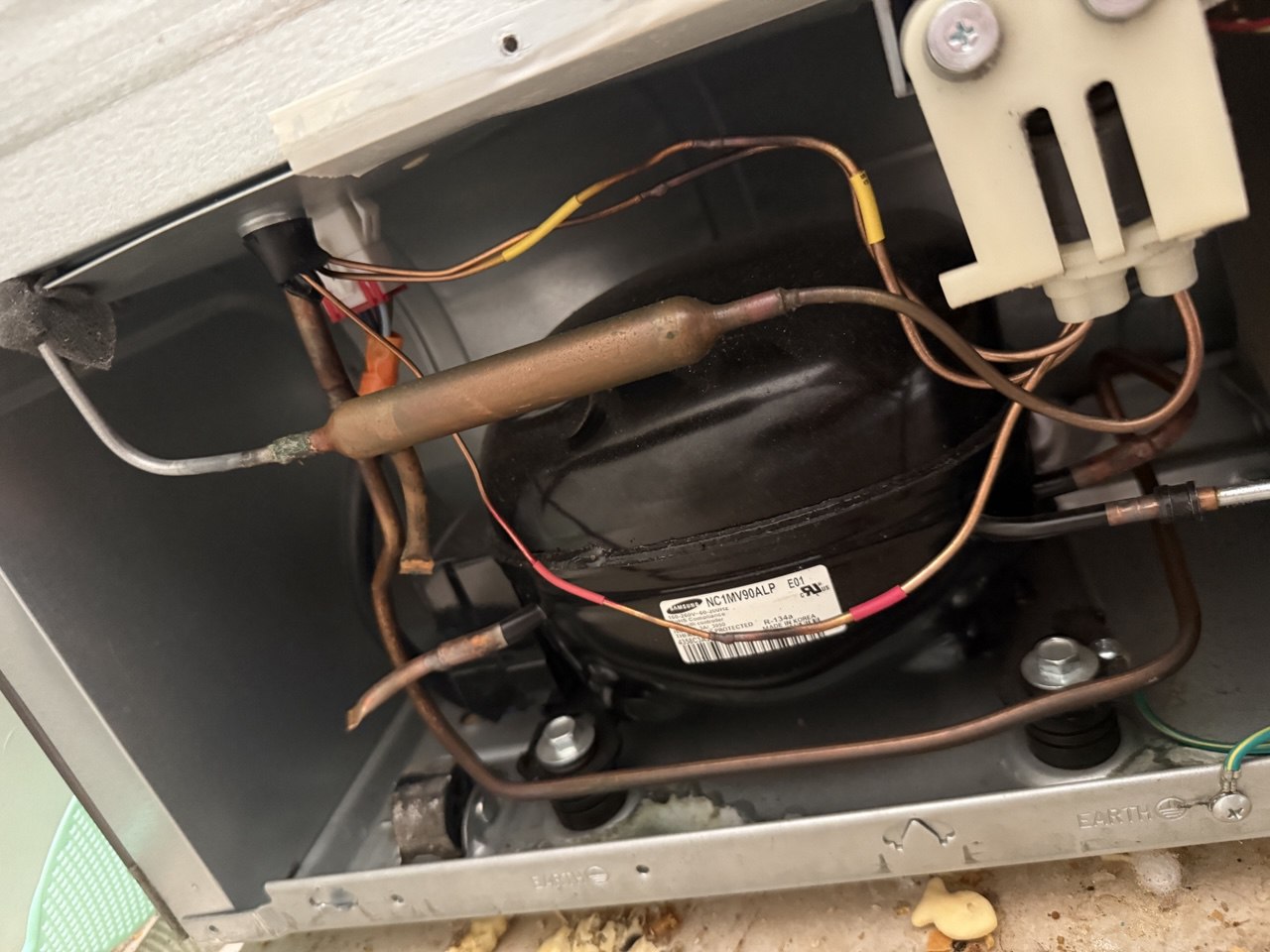 Compressor closeup